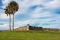 Castillo de San Marcos National Monument  in St. Augustine, Florida Royalty Free Stock Photo