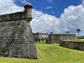 Castillo de San Marcos National Monument in St. Augustine, Florida Royalty Free Stock Photo