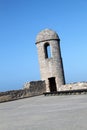 Lookout Tower Castillo de San Marco Tower Oldest Fort Royalty Free Stock Photo