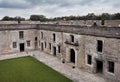 Castillo de San Marcos, the oldest fort in the continental Unite Royalty Free Stock Photo