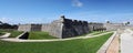 National monument Castillo de San Marcos in st Augustine Florida Royalty Free Stock Photo