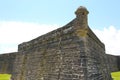 Castillo de San Marcos in St. Augustine, Florida. Royalty Free Stock Photo