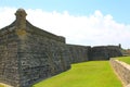 Castillo de San Marcos in St. Augustine, Florida. Royalty Free Stock Photo