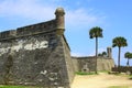 Castillo de San Marcos in St. Augustine, Florida. Royalty Free Stock Photo