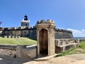 Castillo San Felipe del Morro, also known as El Morro in Old San Juan Puerto Rico Royalty Free Stock Photo