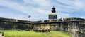 El Morro de Castillo San Felipe Fort in Old San Juan Puerto Rico Royalty Free Stock Photo