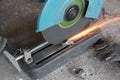 casting iron cut by fiber cutting equipment