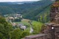 Castle bourscheid,luxembourg Royalty Free Stock Photo