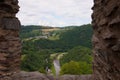 Castle bourscheid,luxembourg Royalty Free Stock Photo