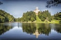 Castle above the lake