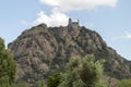 Castle of Acquafredda in South Sardinia Royalty Free Stock Photo