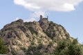 Castle of Acquafredda in South Sardinia Royalty Free Stock Photo