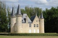 Castle of Agassac in Gironde Royalty Free Stock Photo