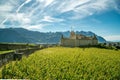 Castle Aigle in city of Aigle in Switzerland