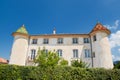 Castle in Aiguines Royalty Free Stock Photo