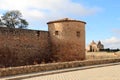 Castle in Almenar village, Soria Royalty Free Stock Photo
