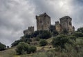 Castle of Almodovar del Rio, It is a fortitude of Moslem origin, it was a Roman fort and the current building has definitely origi Royalty Free Stock Photo