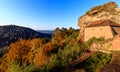 Castle Altdahn in the palatinate forest Royalty Free Stock Photo