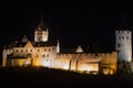 Castle altena germany at night Royalty Free Stock Photo