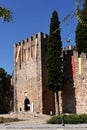 Castle of Alter Do Chao, Beiras region, Royalty Free Stock Photo