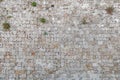 Castle ancient rock cube with hole wall pattern texture surface