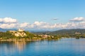 Castle Angera lake maggiore Lombardy, italy