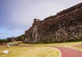 Castle in Angra do Heroismo on Terceira Island Royalty Free Stock Photo