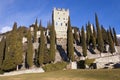 Castle of Arco di Trento - Trentino Italy Royalty Free Stock Photo