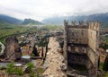 Castle of Arco and panoramic view of Arco