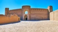 The Castle of Arg-e Rayen, Iran Royalty Free Stock Photo