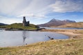 Castle in assynt Royalty Free Stock Photo