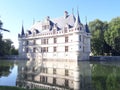 Castle of azay le rideau Royalty Free Stock Photo