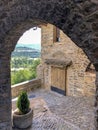 Castle of AÃÂ­nsa in the municipality of AÃÂ­nsa-Sobrarbe, province of Huesca