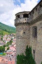 Castle of Bardi. Emilia-Romagna. Italy. Royalty Free Stock Photo