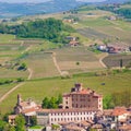 The castle of Barolo, Piedmont, Italy Royalty Free Stock Photo