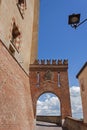 The castle of Barolo, Piedmont. Royalty Free Stock Photo