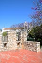 Castle battlements and church, Tavira.