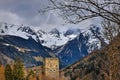 castle berneck in austria Royalty Free Stock Photo