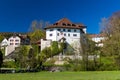 Castle Biberstein in the canton of Aargau Royalty Free Stock Photo