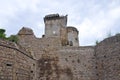 Castle of Borgia. Nepi. Lazio. Italy. Royalty Free Stock Photo