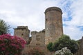 Castle of Borgia. Nepi. Lazio. Italy. Royalty Free Stock Photo