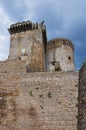 Castle of Borgia. Nepi. Lazio. Italy. Royalty Free Stock Photo
