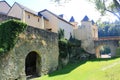 A castle in Bourglinster, Luxembourg