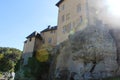 A castle in Bourglinster, Luxembourg