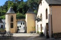 A castle in Bourglinster, Luxembourg