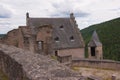 Castle bourscheid,luxembourg Royalty Free Stock Photo