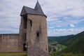 Castle bourscheid,luxembourg Royalty Free Stock Photo
