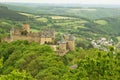 Castle of Bourscheid , Luxembourg , Europe Royalty Free Stock Photo