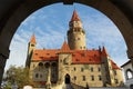 Castle Bouzov. Czech republic