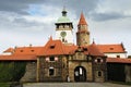 Castle Bouzov. Czech republic Royalty Free Stock Photo